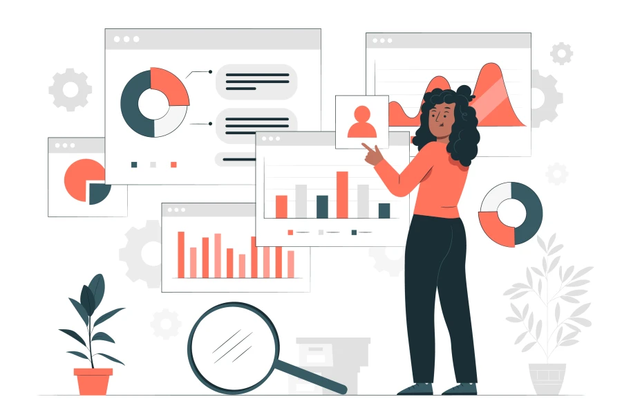 illustration tableau de statistiques